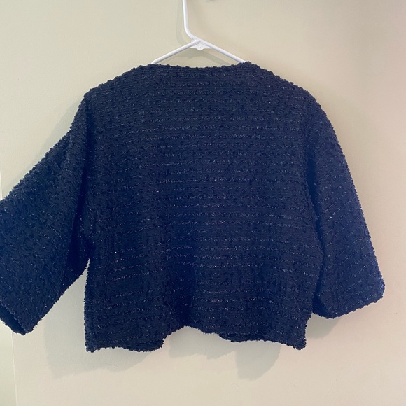 Black Sparkly Blazer - Picture 3 of 4